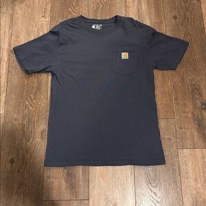 Carhartt Dark Blue Tee with Pocket